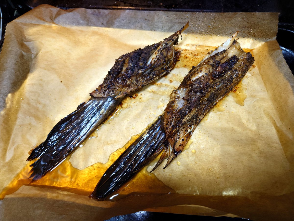 マグロを焼いた。