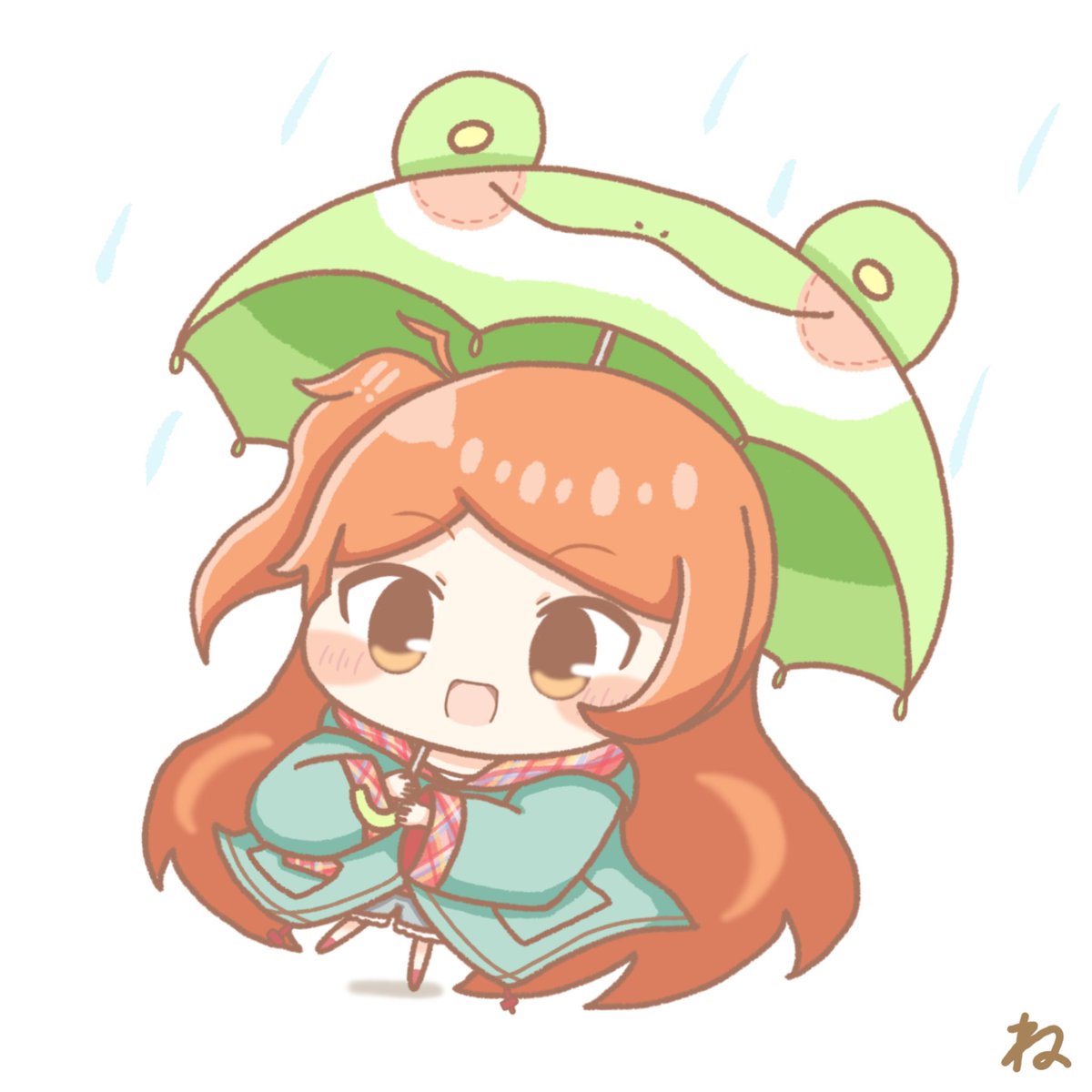 たまきも描きましたよ〜🍀🍀🍀
#大神環