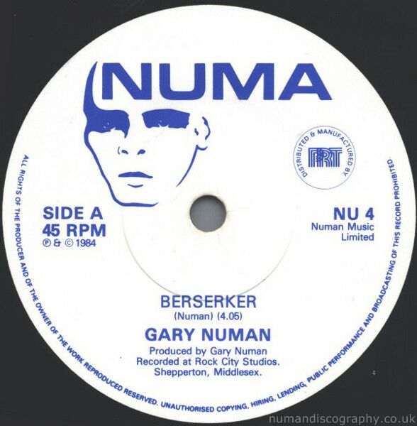 #GaryNuman Diaries 📒

Released on this day 1984

Berserker