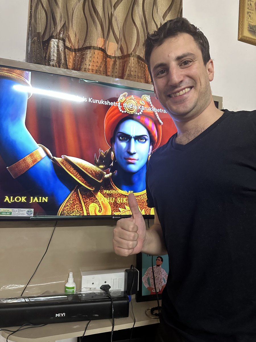 I’m spending Diwali learning about the Mahabharata.
This is how you take the Zionist-Hindutva conspiracy to the next level.
Jai Shri Krishna everyone