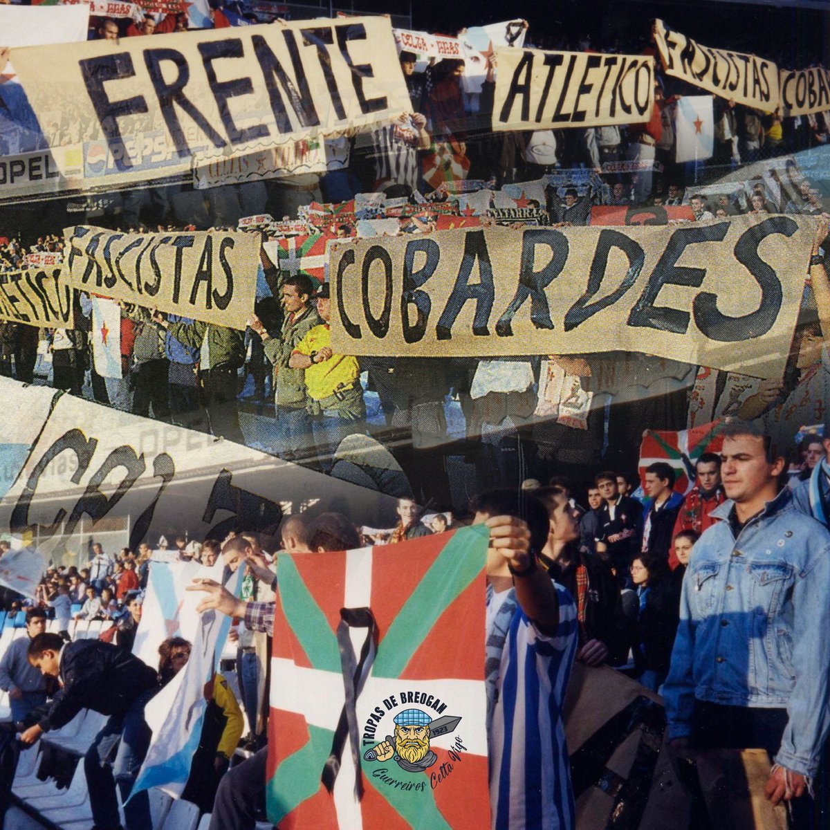 Tropasdebreogan's tweet image. 🗓️ Hai 27 anos, un 8 de decembro de 1998, Aitor Zabaleta era asasinado en Madrid nunha viaxe para animar ao seu equipo.

🌹 Contra o fascismo e tódalas súas expresións, por Aitor e por todas as vítimas.

AITOR ZABALETA, NÓS LEMBRÁMOSTE.

TDB