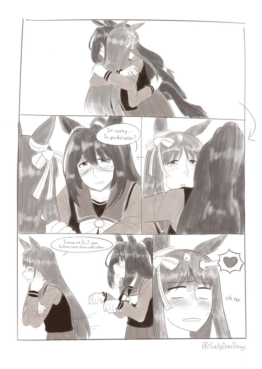 Sudden Realization
(read right to left)

#UmaMusume 
#ElGrass