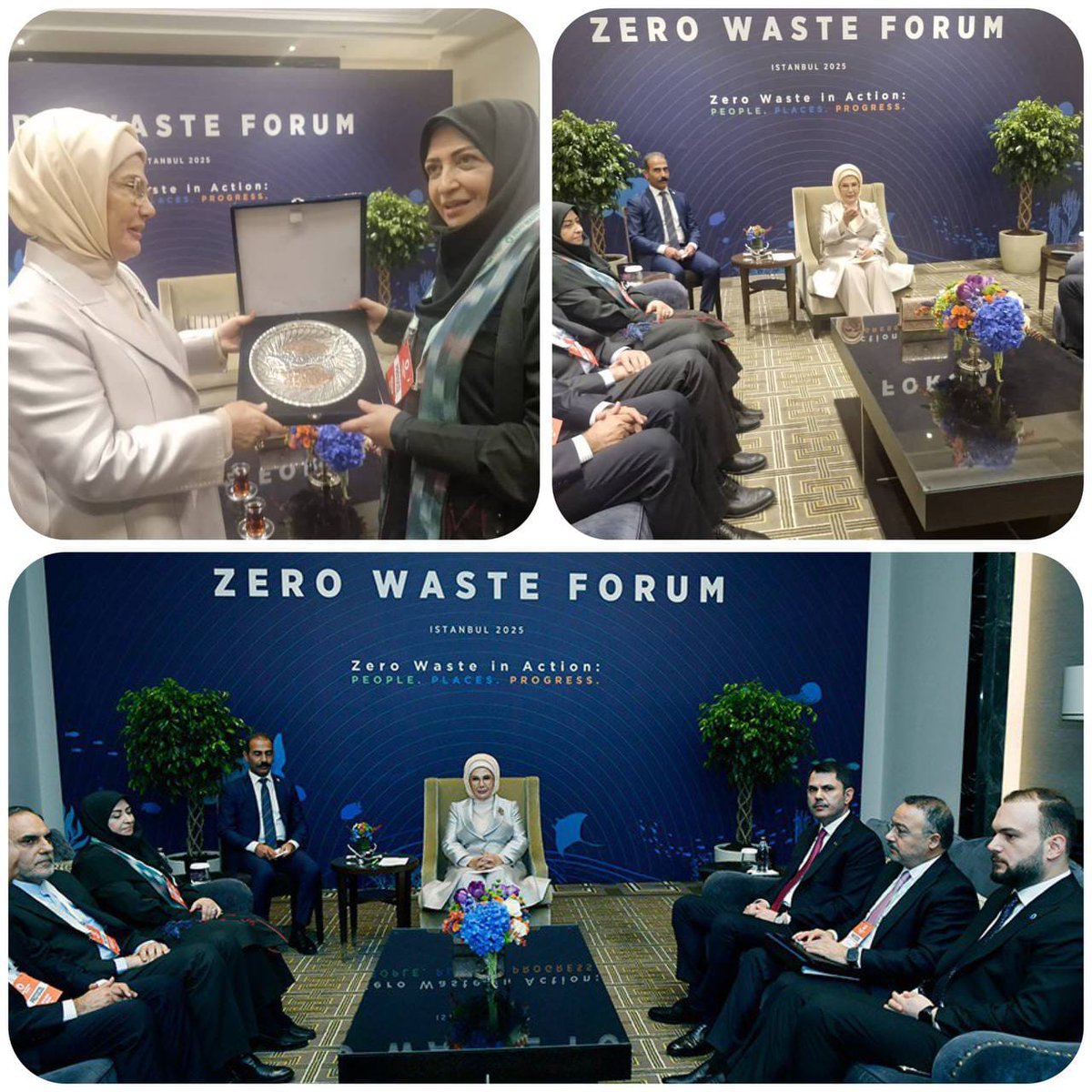 İran İslam Cumhuriyeti Cumhurbaşkanı Yardımcısı ve Çevre Koruma Kurumu Başkanı, Türkiye Cumhuriyeti’nin First Lady’si ile bir araya geldi. 

İran İslam Cumhuriyeti Cumhurbaşkanı Yardımcısı ve Çevre Koruma Kurumu Başkanı Sayın Şina Ansari, İstanbul'da düzenlenen “Uluslararası