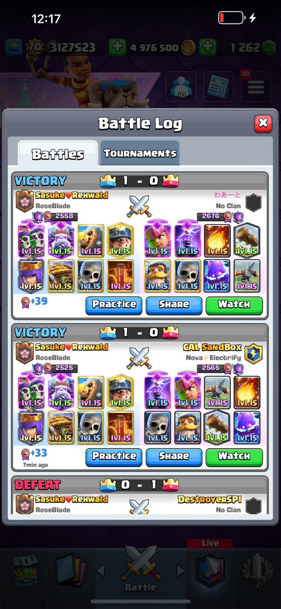 Top 100 w miner Wallis! new main deck?