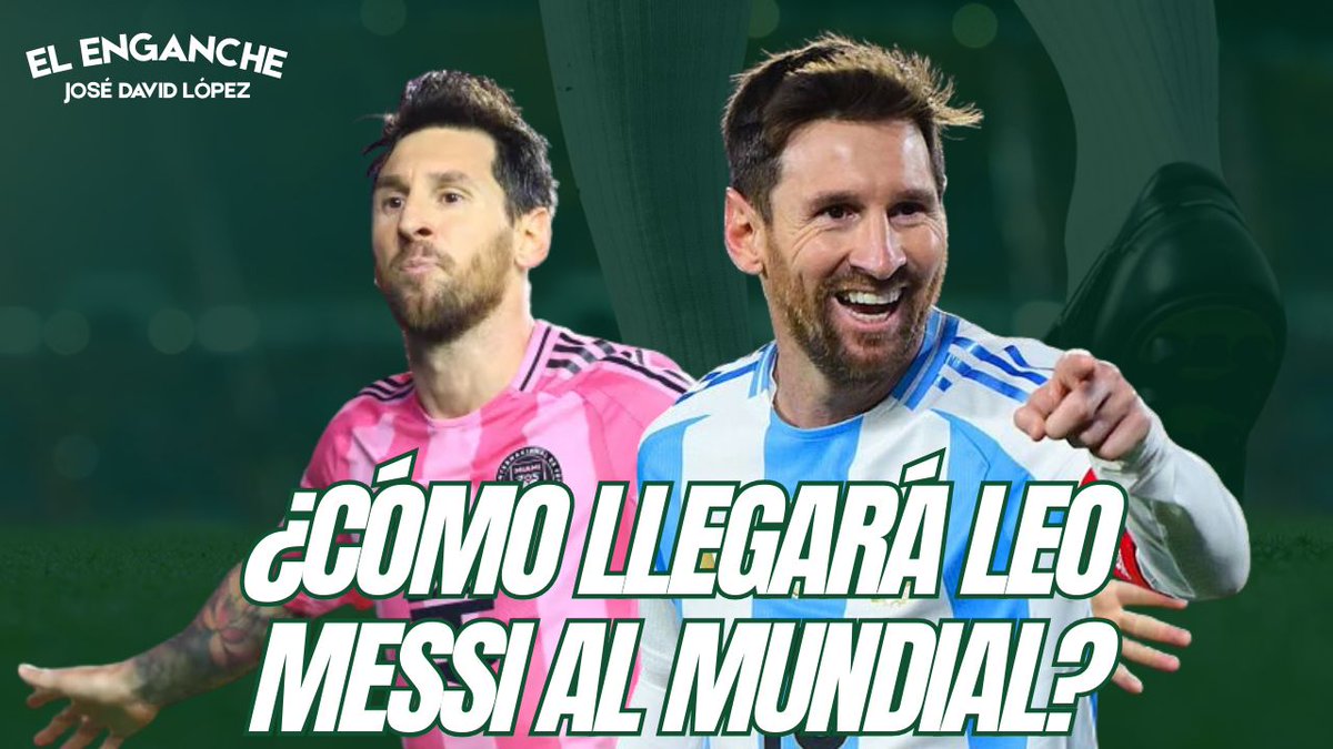Termina la Liga Regular en la #MLS 🇺🇸 pero...

¿Qué tal #Messi 🇦🇷 y su #InterMiami 🩷?

Termina como MVP del Torneo con 29G⚽️+19A👟 en su campaña consagración USA previo a renvar y a su último Mundial.

Analizamos el Leo actual en <a href="/elenganche/">El Enganche</a> YOUTUBE 👇

youtube.com/watch?v=Dpub_l…