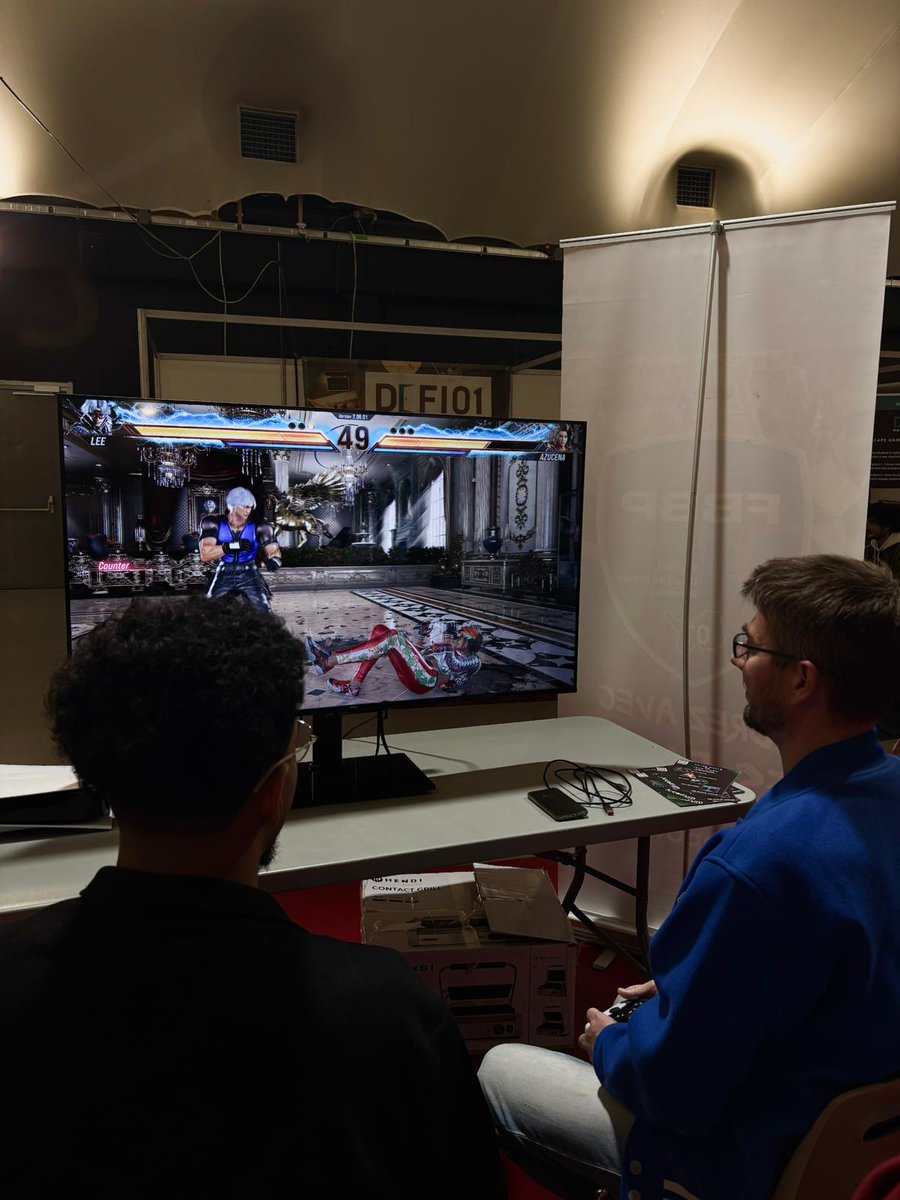 FBBP01Esport's tweet photo. Venez nous retrouver sur notre stand au #HashtagFestival à Bourg-en-Bresse (Ekinox) jusqu’à 18h.
Affrontez @Kestaro__ sur #TEKKEN8 et tentez votre chance ! 🙌🏼
Nous vous attendons nombreux ! https://t.co/cDrIxM0SJA