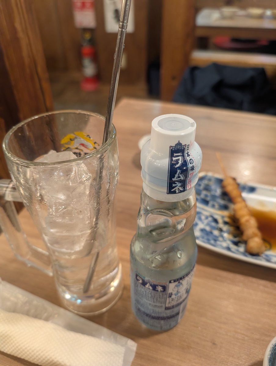 いろいろ訳あってらむねサワー。
どうしてこうなったのかいろいろ考えなきゃ。