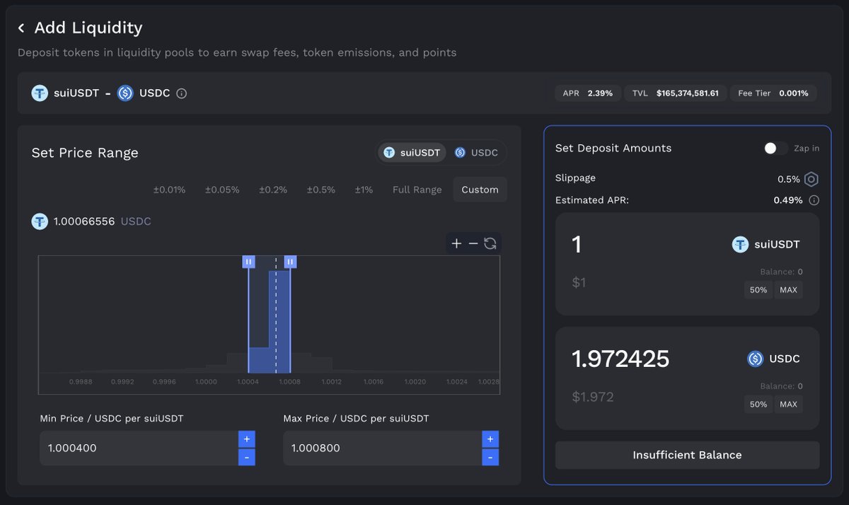 Come farmare <a href="/MMTFinance/">MomentumⓂ️Ⓜ️T</a> 🪂

1️⃣ Entra su Momentum e collega il wallet (rete Sui): app.mmt.finance/leaderboard?re… 

2️⃣ Swappate volume spot o aggiungete liquidità nelle pool col moltiplicatore 2x, io per esempio ho messo su suiUSDT-USDC quindi full stable

#Momentum #airdrop #MMT