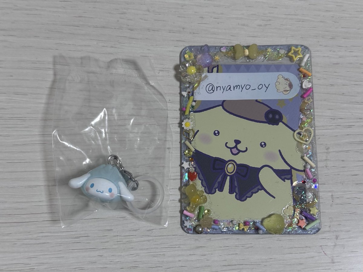 【交換】サンリオ めじるしアクセサリー なりきりまん

譲：シナモン または 定価+送料

求：ポムポムプリン

郵送でのお取引のみ
検索からもお声がけください