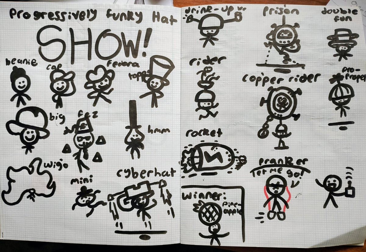 Please allow me to be a proud father for once. Genuinely blown away by my 12 year old son's creativity. 🎩