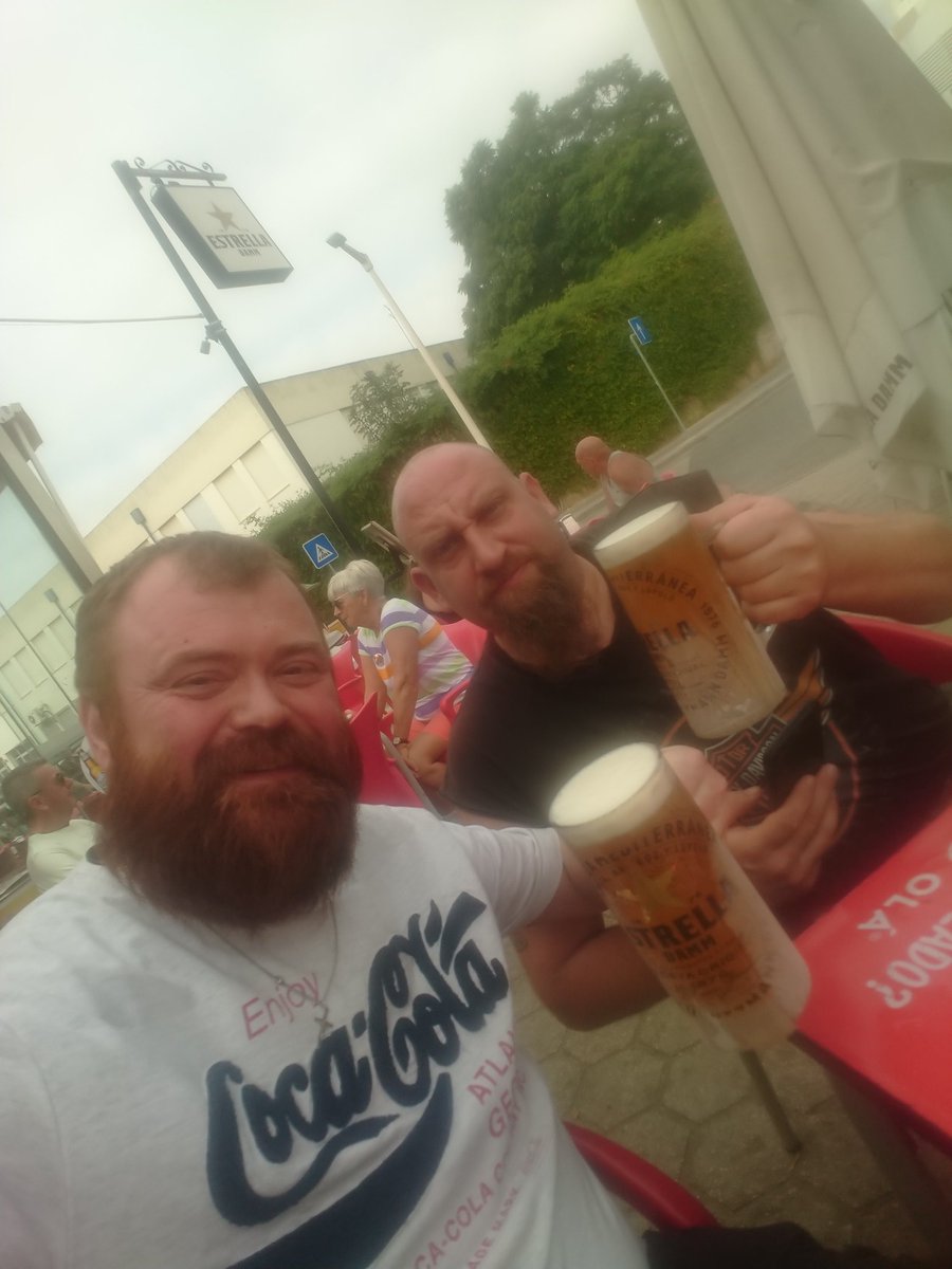 First beer back in Portugal.