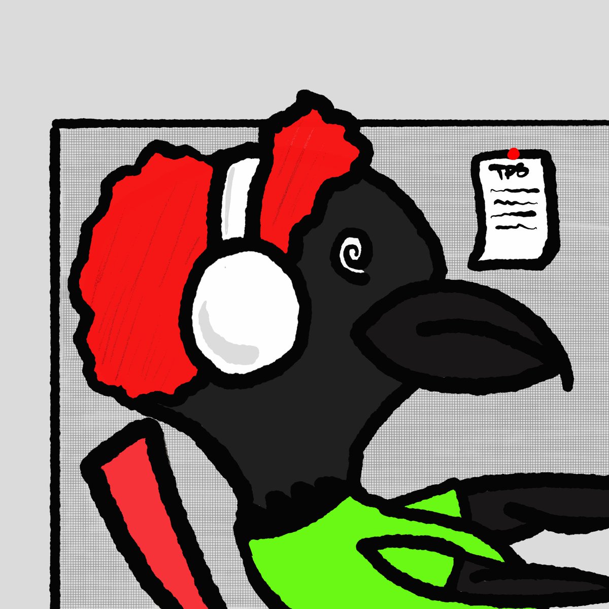 gm, hope you have a good day mfers!
MFERS/RAVENMFERS#4