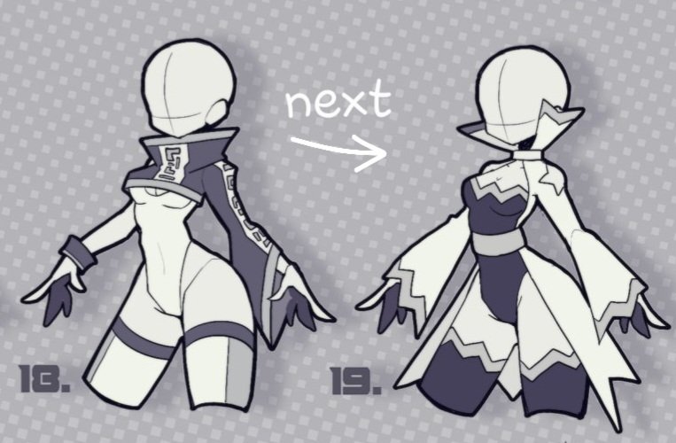 Back view for today! I hope the wait was worth it 🥸

Day 18 of #DressupTober, help me choose the next victim for tomorrow⤵️