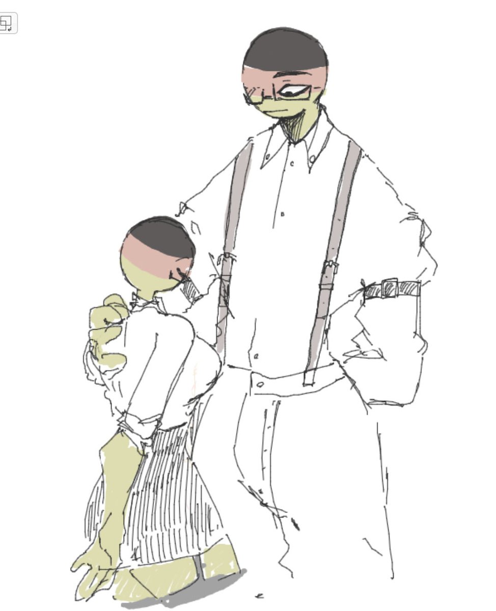 雄雌ド　#CountryHumans