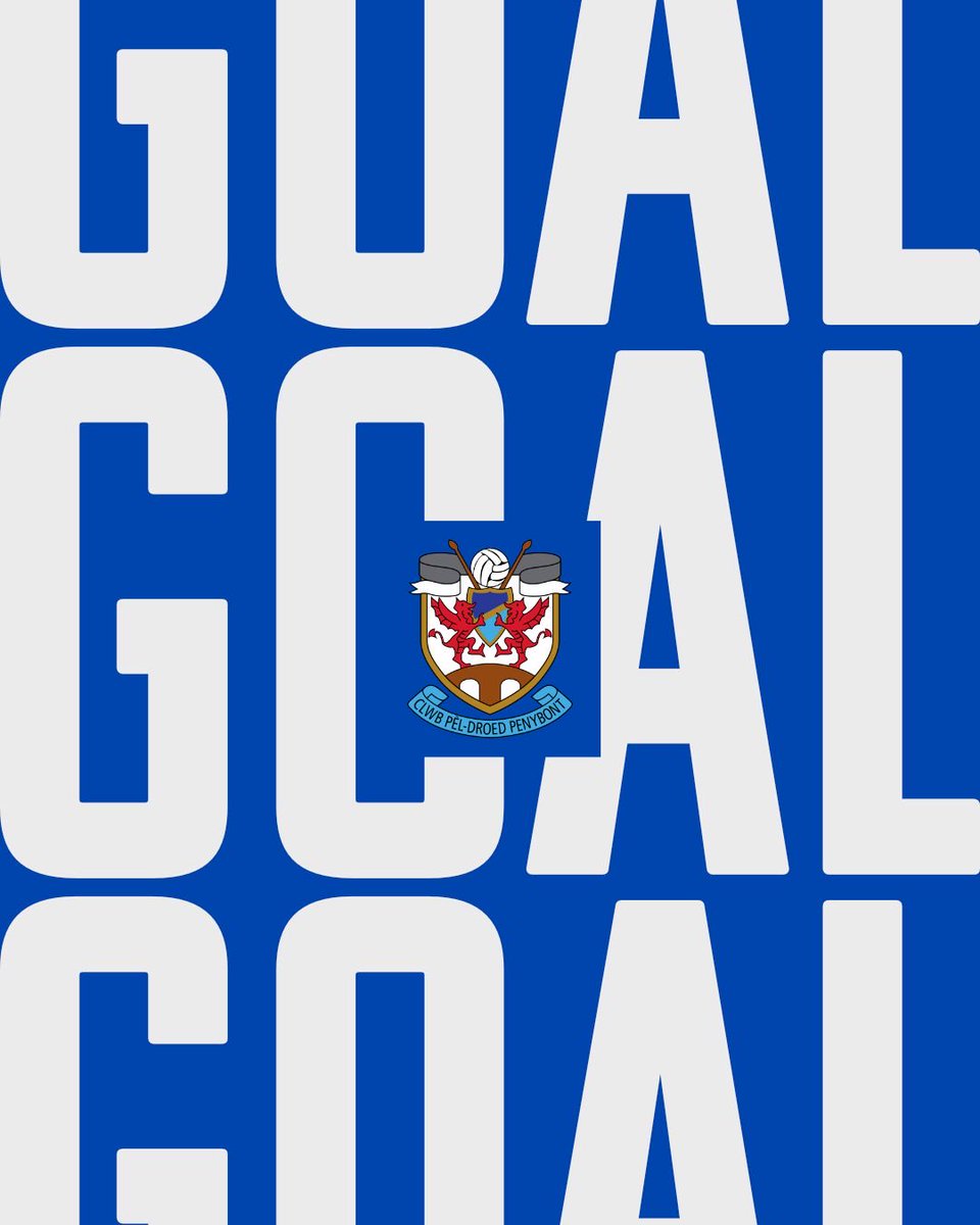 GOOOOOOOAALL! A lovely pass by Noah Brown is met by Ethan Morris whose touch trickles into the bottom corner. 

35’ | 🟦 1-1 ⬜️

#WeArePenybont #InspireCreateDevelop