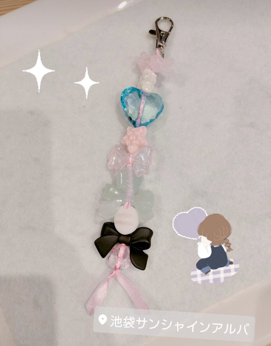 HandmadeSelect's tweet image. 【#サンシャインシティ池袋】
#ハンドメイドガーデンズ 

🎃 #ハロウィン 限定ビーズワークショップ🎃

女の子とお母さんのご参加✨

推しカラーをテーマにして
カラフルなストラップを作りました🩵🩷

ご参加ありがとうございました😊

#ハンドメイド
#handmade 
#ワークショップ
#手作り
#池袋