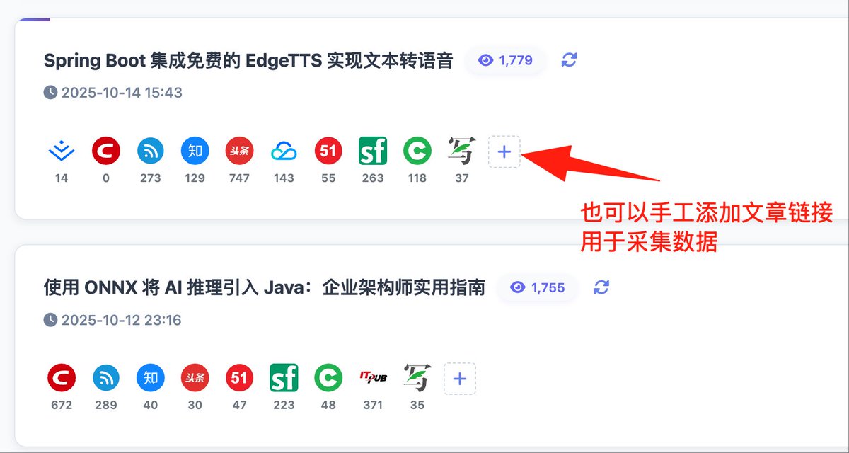 CoderDD's tweet image. Markdown文章分发工具 OpenWrite 本周做了一些更新和优化,
1. “我的文章”管理功能增强,现在支持:
- 手工添加发布结果链接,弥补有时候发布后没有采集到结果链接的问题
- 鼠标移动到扩散文章图标上,可以快捷编辑发布记录的链接或删除发布记录
2. 插件升级到 v2.1.16
-…