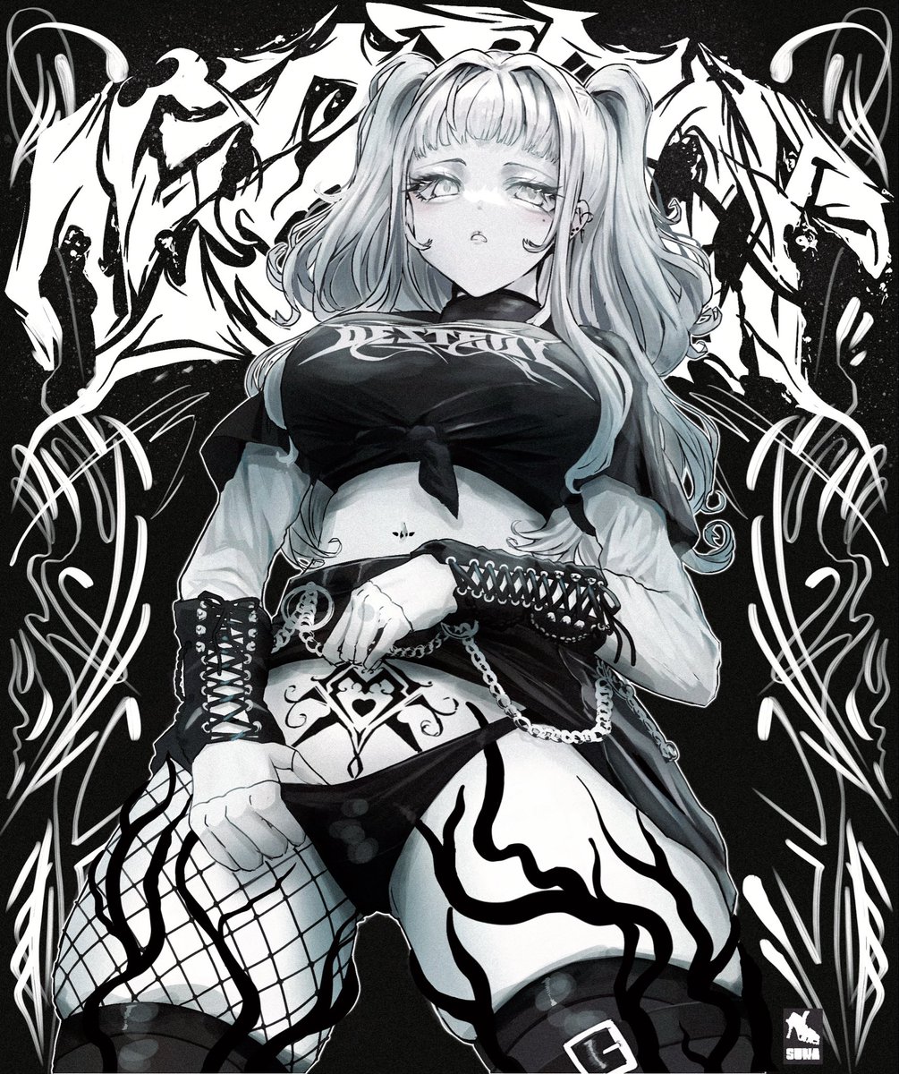 重音テト 「To hell with trends. ''流行りの絵柄''なんざクソ喰らえ 」|SUWA DYNAMICS【illustration】のイラスト