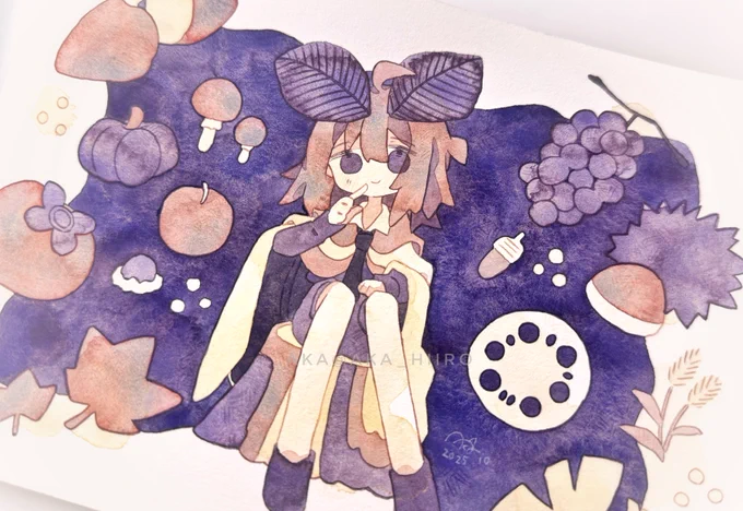 #透明水彩