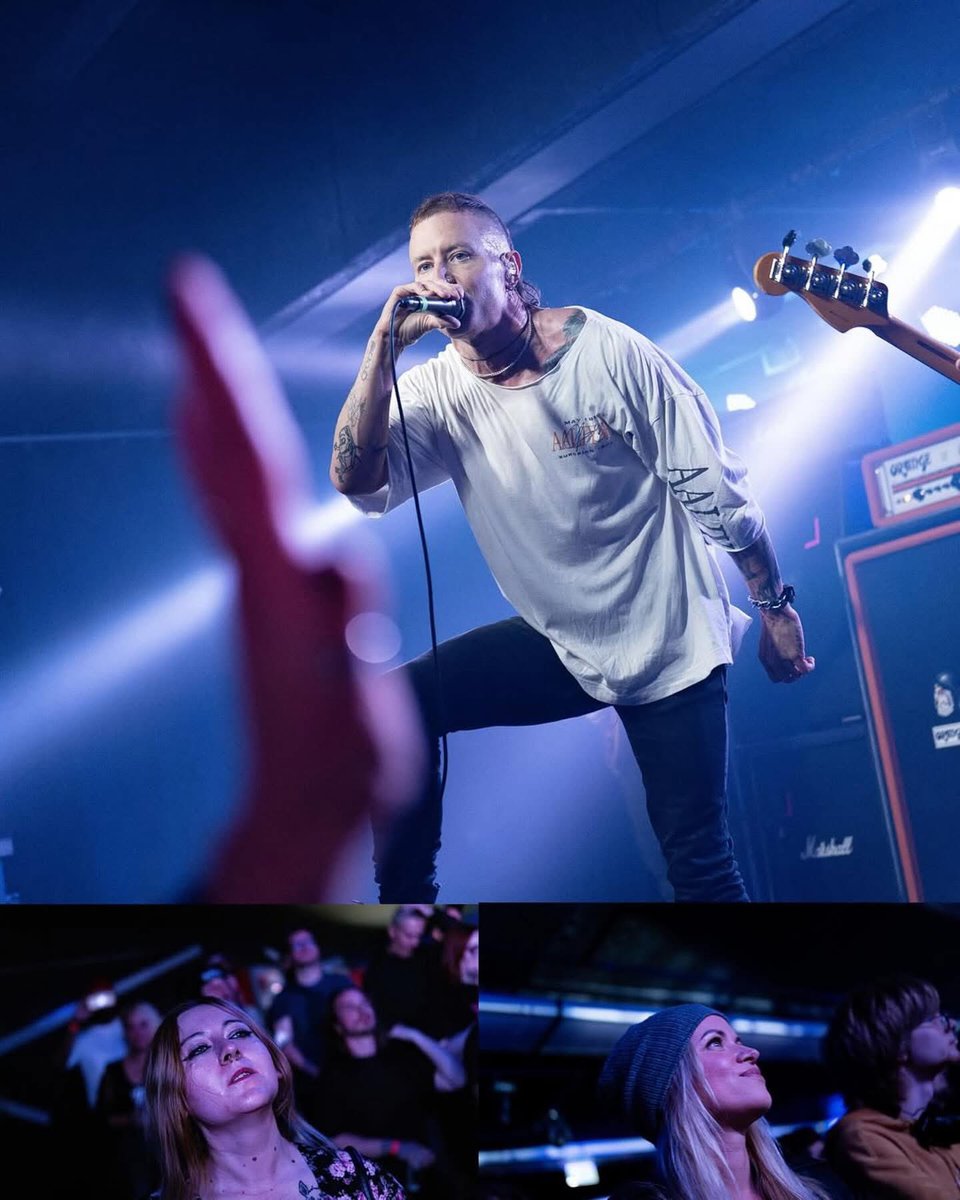 MusingZone's tweet image. Year-end highlight; caught in one frame with legend Greg Puciato 🖤 The gig? Unreal, of course. 
That’s me in the bottom right, smiling like a pumpkin in love 🫠🥰 
Back to reality now. Still carrying the noise in my bones 🤟🏻
@betterlovers #stillhavetinnitus

📸 by András…