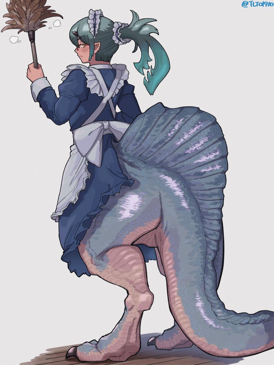 TLTO1910's tweet image. 再掲メイド🦖's