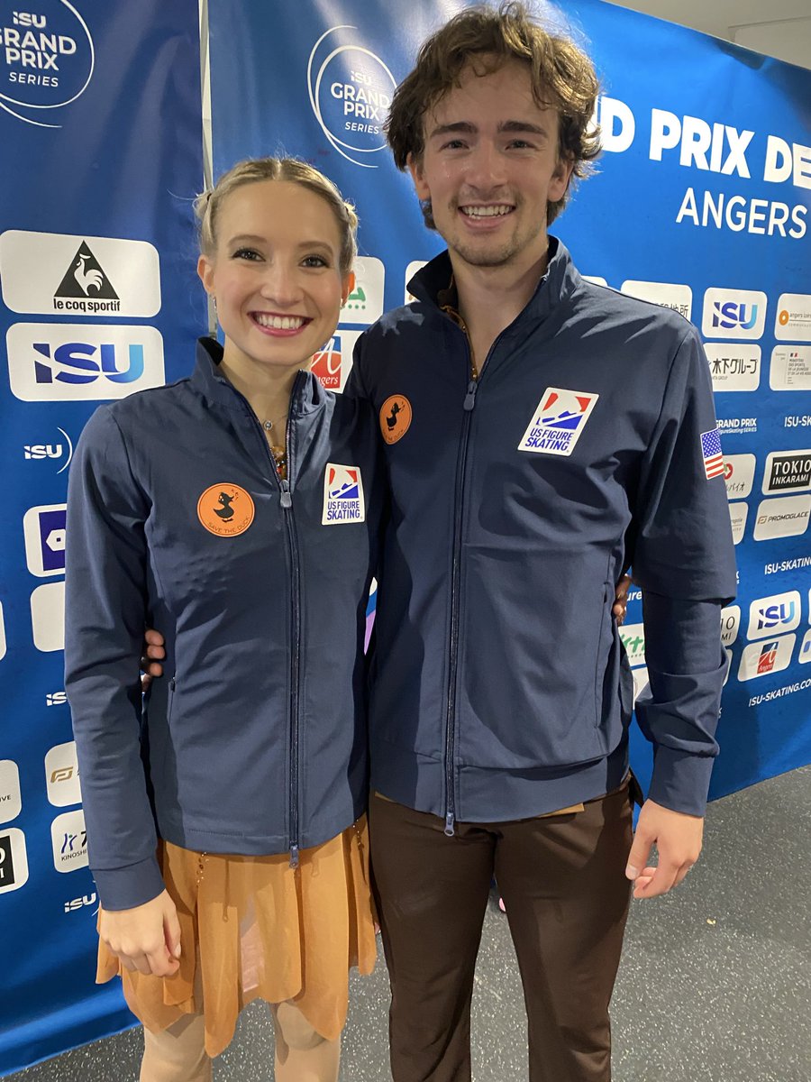 goldenskate's tweet image. Eva PATE / Logan BYE 🇺🇸 106.36 / 177.68

Logan: Well, just like yesterday, Lombardia Trophy felt a bit more reserved than today, but we do need to find the right balance.

Eva: It was a lot of fun skating today in front of such a big crowd.

On their innovative lifts:
Eva: We…