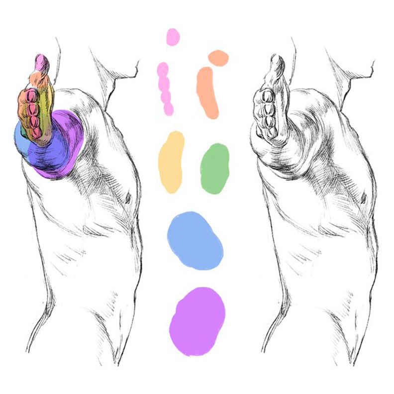 EtheringtonBros's tweet image. Our feature artist/tutorial today is this ESSENTIAL reference on FORESHORTENING ARMS, by the talented @kato_anatomy! It’s IMPOSSIBLE to foreshorten accurately unless you understand the CHANGING CROSS-SECTIONS of the forms you’re LOOKING ALONG, so this guide is PURE GOLD! #manga