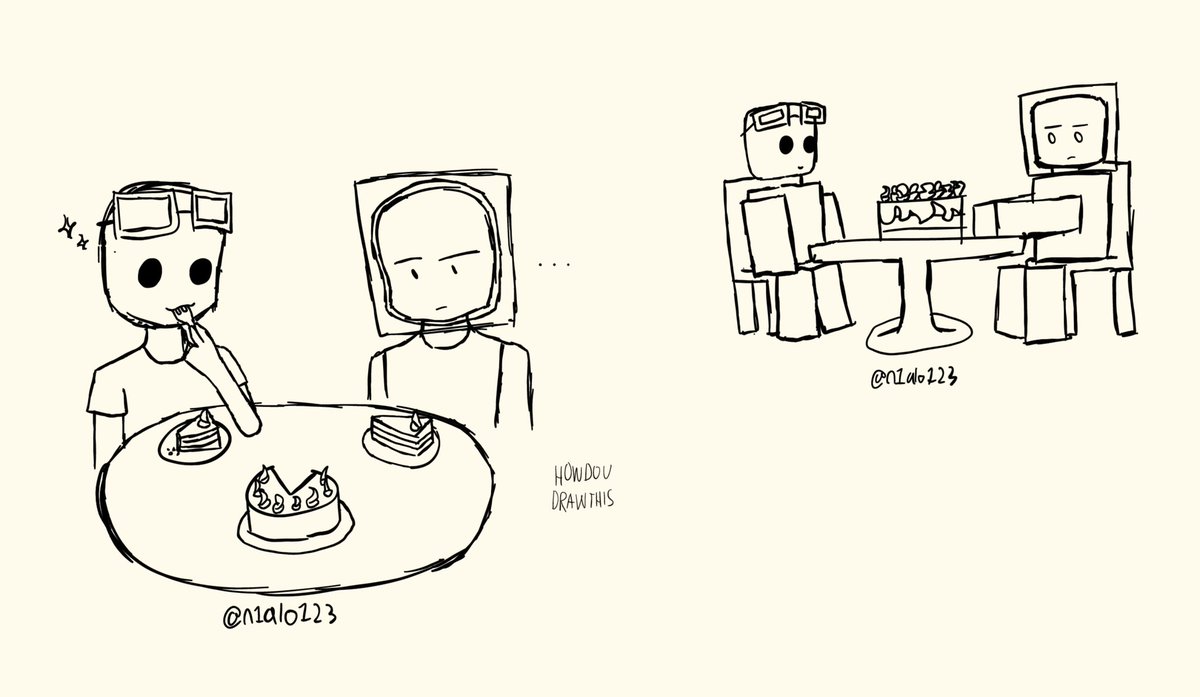 n1alo123's tweet image. hahaha its supposed to be a doodle but 💔 ty for the idea i quite like these
#deivydoestutorials33 #ddt33 #robloxart