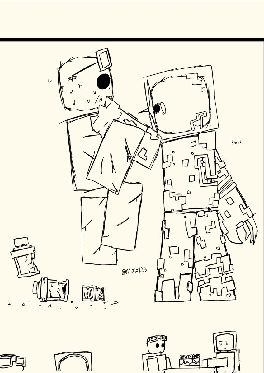 n1alo123's tweet image. hahaha its supposed to be a doodle but 💔 ty for the idea i quite like these
#deivydoestutorials33 #ddt33 #robloxart
