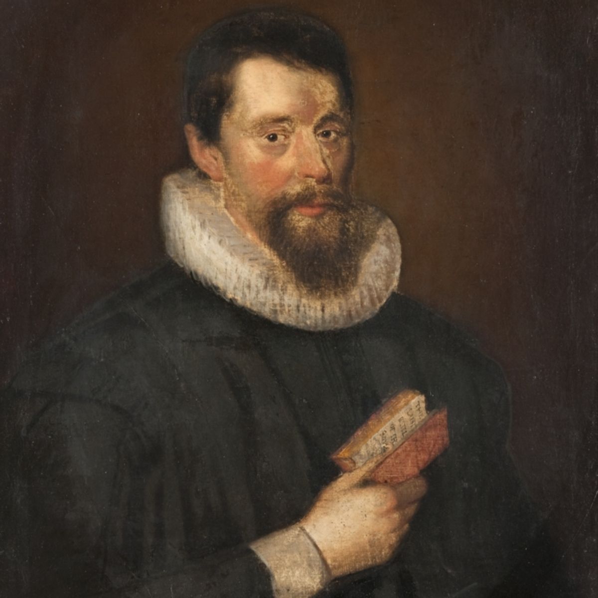 UofGCSCS's tweet photo. At 17:30 on Tuesday 22 October Professor Adrian Streete will be presenting on the library of Glasgow's own Zachary Boyd.

Left to the University in 1653, join us to uncover the story of this valuable collection, reassembled for the first time. 

Tickets: 
https://t.co/aetoLXm7Rs https://t.co/lYo4gDumVz