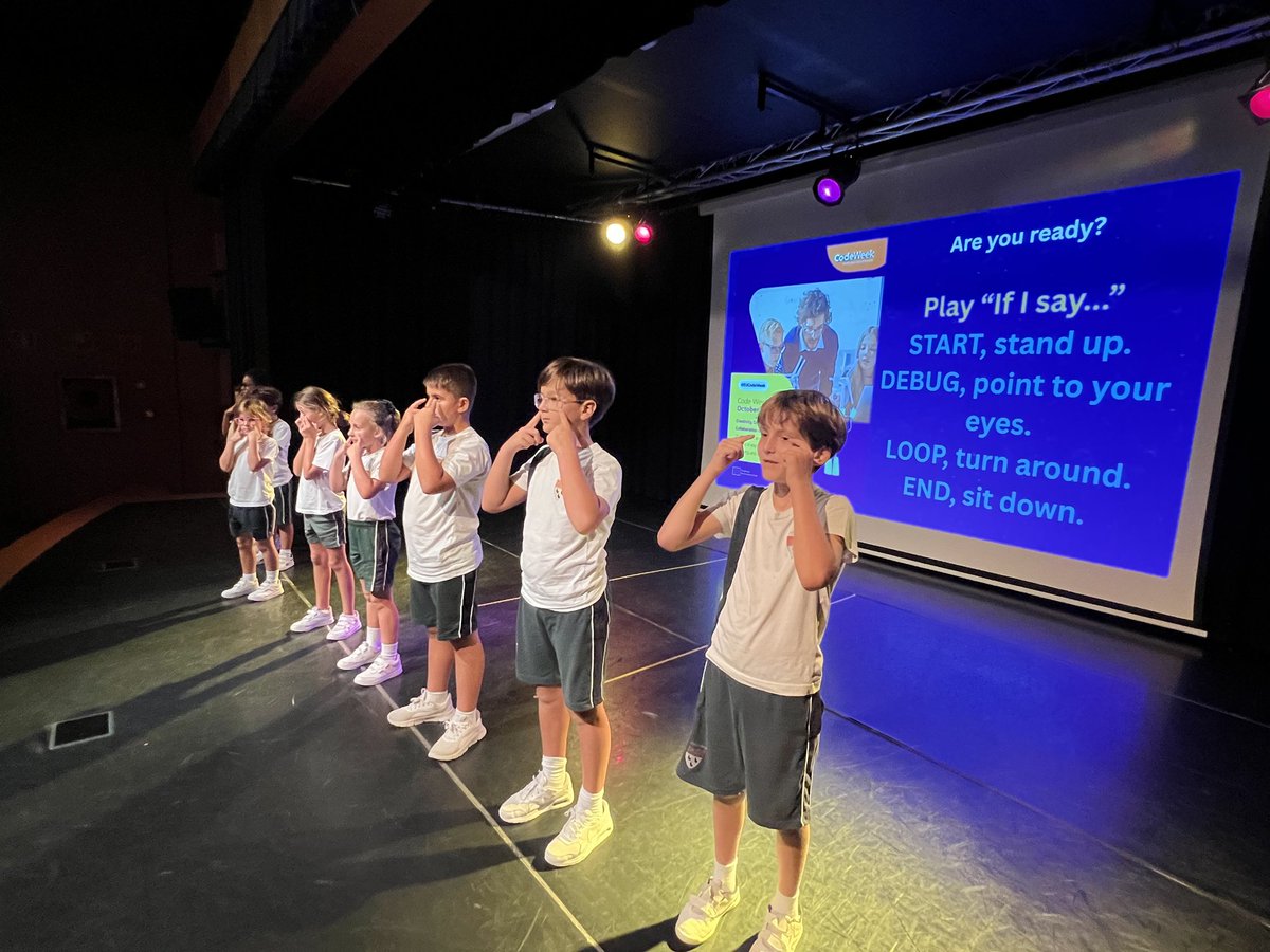 CanterburyGC's tweet image. 🎉 EU Code Week at Canterbury School! 💻
Miss Sam led an inspiring assembly on tech & alumni success 🌍
👏 Thanks to the Computing Club for your energy!
We even made a game with Canva AI Code 🎮
Next week: unplugged coding fun! 🤖✨
#EUCodeWeek #CanterburySchool #CodingForAll