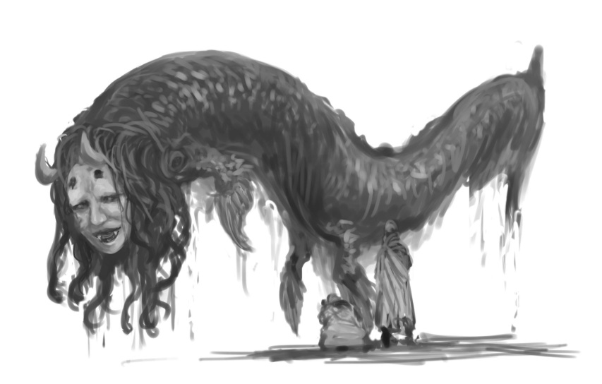 姫魚　落書き