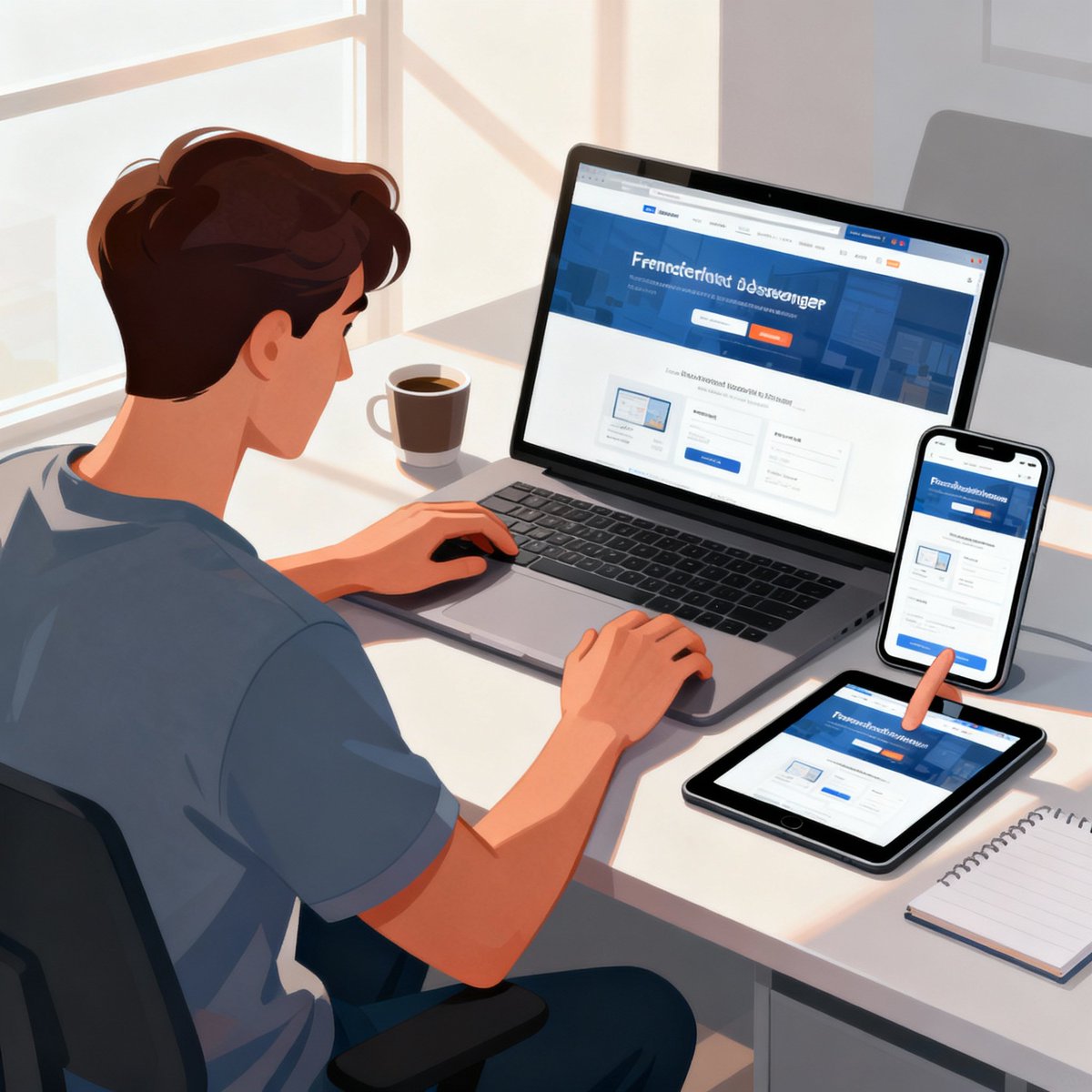 infoGifyy's tweet image. #WebDevs: Your Real Job Is UX Testing
You’re not just writing components. You’re the first user. 
Every form you build should pass a 3-second usability test: Can my mom submit it blindfolded?
Pro tip: If you can’t explain the form flow in 10 seconds, it’s too complex.
