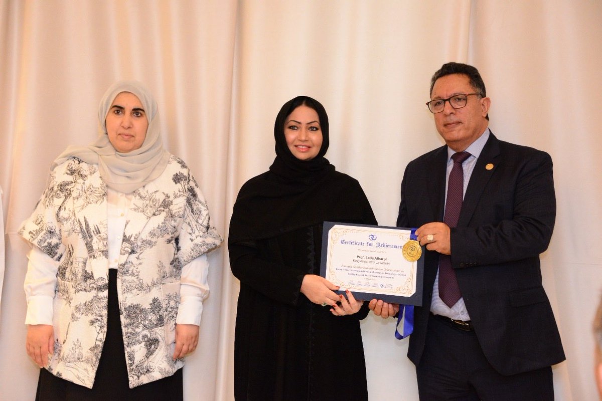 Prof. Laila Al-Harbi tweet media