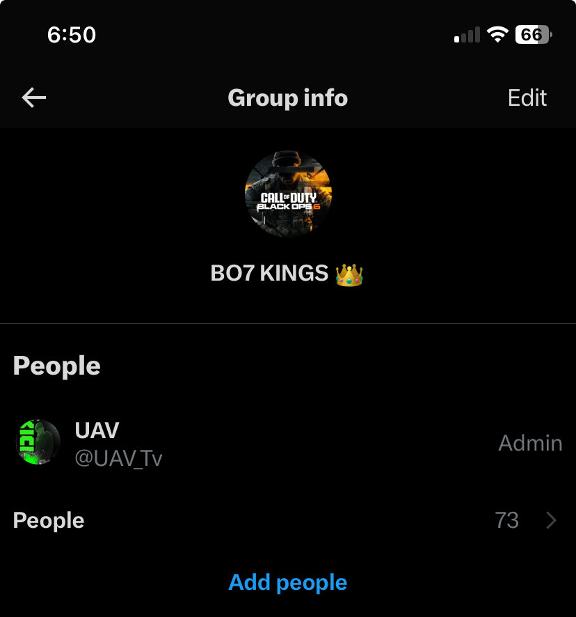 Who’s what’s added to a #BlackOps7 Group chat to run games with friends LMK down below 👇 #cod #bo7 need active players on at all hours day or night