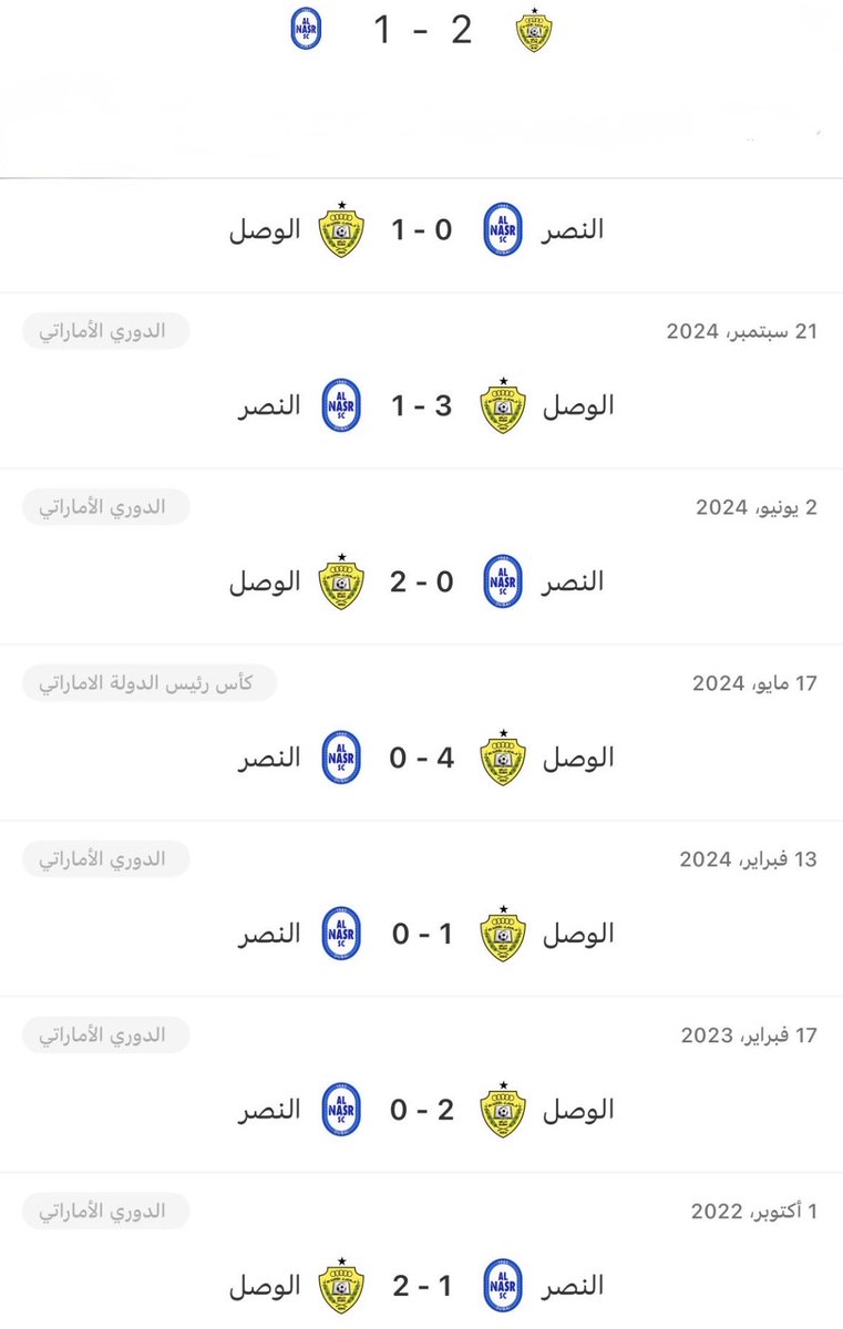 إذا فزنا عليهم في الدور الثاني
أقسم بالله أخاف يطلعون ببيان رسمي

نادي النصر يعلن الانسحاب المؤقت من الديربي لأسباب صحية ونفسية

كل مانفوز لازم تشوف جمهور النصر يطالب بخروج المدرب أو الإدارة 😂