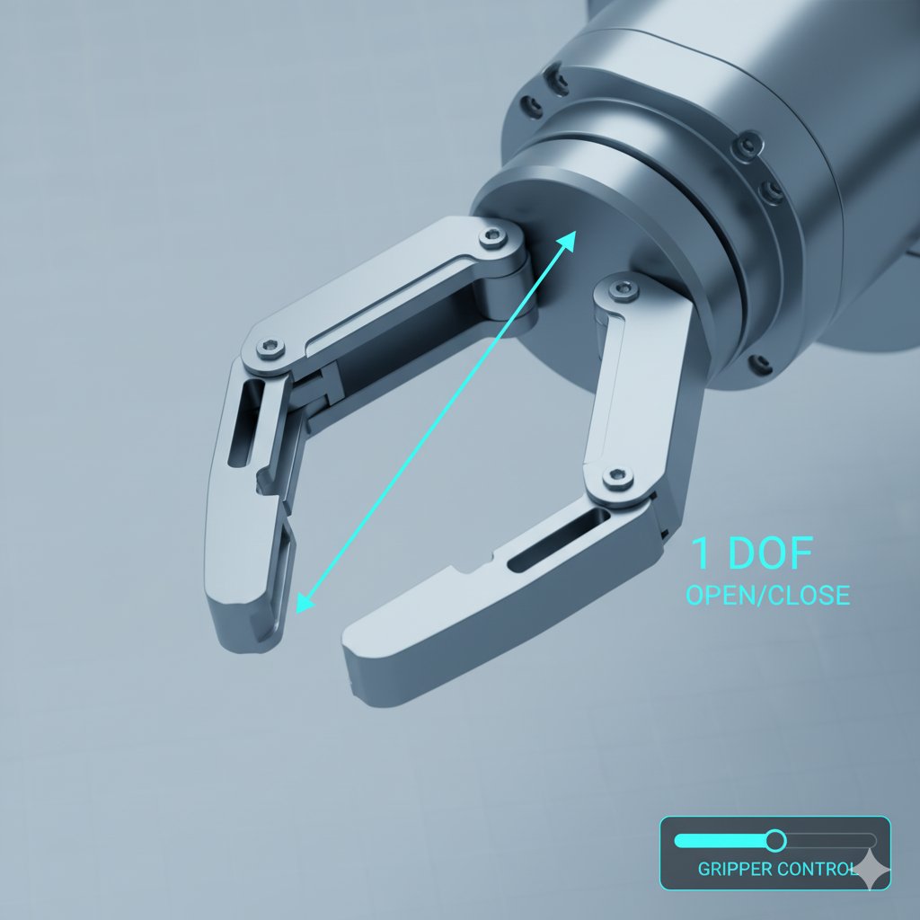 yantrikkk's tweet image. Various DoF(degree of freedom oriented robots):
🧵
1 DoF: one simple movement
Like open/close gripper