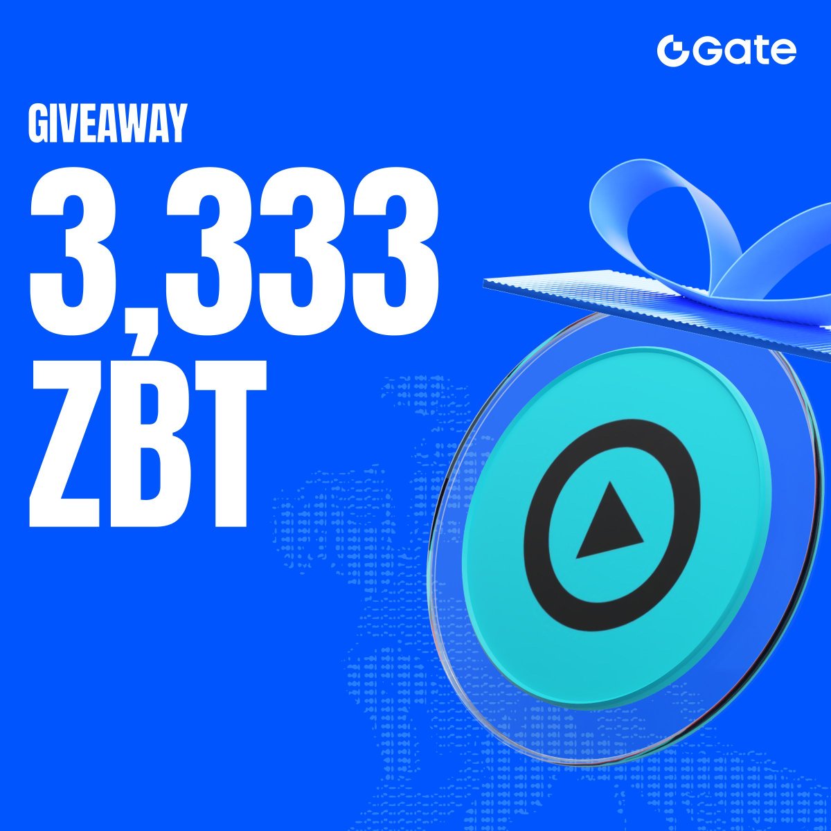 GM🌞 For those who show up on weekends, here’s a special gift of 3,333 $ZBT.

10 winners * 333.3 $ZBT each:
🔹 Follow <a href="/Gate/">Gate</a> &amp; <a href="/zerobasezk/">ZEROBASE</a>
🔹 Like, RT, and tag 3 friends

Ends at 10:00 AM, Oct 22 UTC.