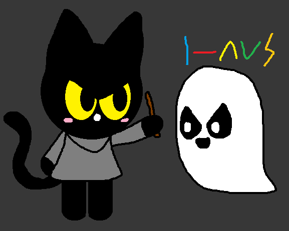 magic cat academy momo cute #fanart #google #cute #arts #googledoodle #momo #magiccatacademy #halloween