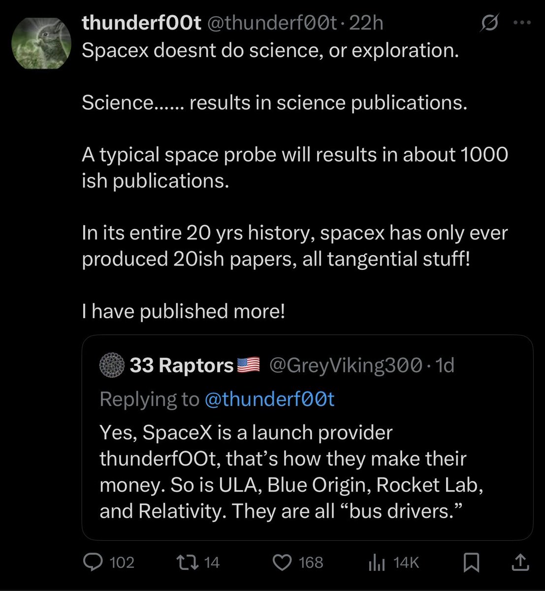 TheCSSSkeptic's tweet image. Oh @thunderf00t the mighty comparing his extraordinary achievements against those of SpaceX. 
Publicly he is known for rinsing everything he could from gamergate. When that cash cow dried up he switched over to SpaceX and Tesla (well actually Elon Musk)
So he applied the same…
