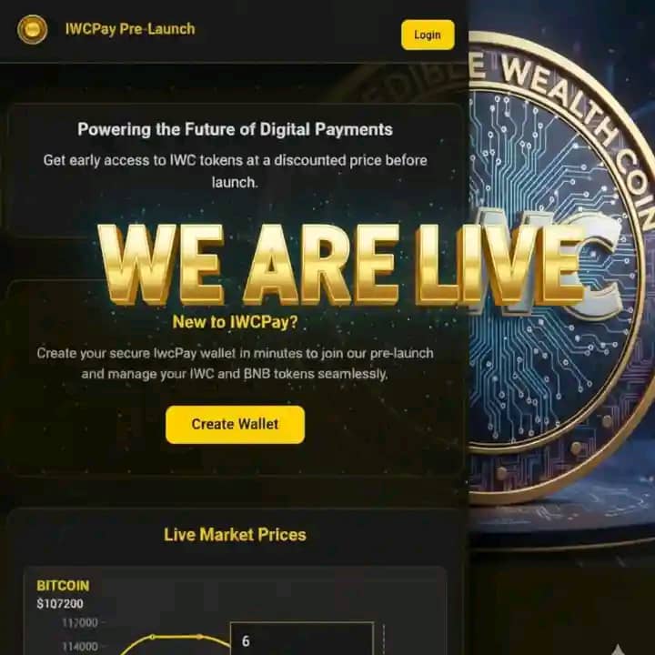 infoiwcexchange's tweet image. IWC (Incredible Wealth Coin) is a decentralized digital asset built on the blockchain, created to empower believers and communities to build lasting wealth through faith, knowledge, and technology.
It fuels a global movement of purpose, prosperity, and transformation. 

The IWC…