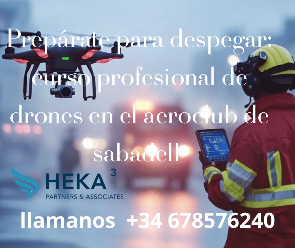 🚁 ¡Prepárate para Despegar tu Carrera! 🚁

📍 Aprende con los mejores en un entorno aeronáutico real: El Aeroclub de Sabadell.
Llámanos e infórmate hoy mismo: +34 678576240
#CursoDrones #FormacionProfesional #Drones #Sabadell #Aeroclub #Tecnologia #HEKA3 #NuevaProfesion