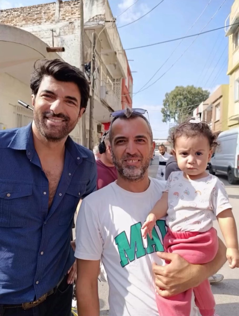 Luckily, some photos appear and we remember that there is also a series that will be aired someday. 
#EnginAkyürek #BereketliTopraklar