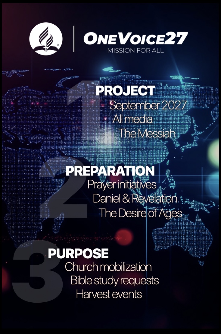 prertonkohler's tweet photo. The entire world was invited to join our global missionary movement: OneVoice27. This is a global call to unity in message and action, grounded in the Bible and focused on the mission. Will you add your voice, your gifts, your platform, your prayers? Are you in? https://t.co/NsEOyehrVu