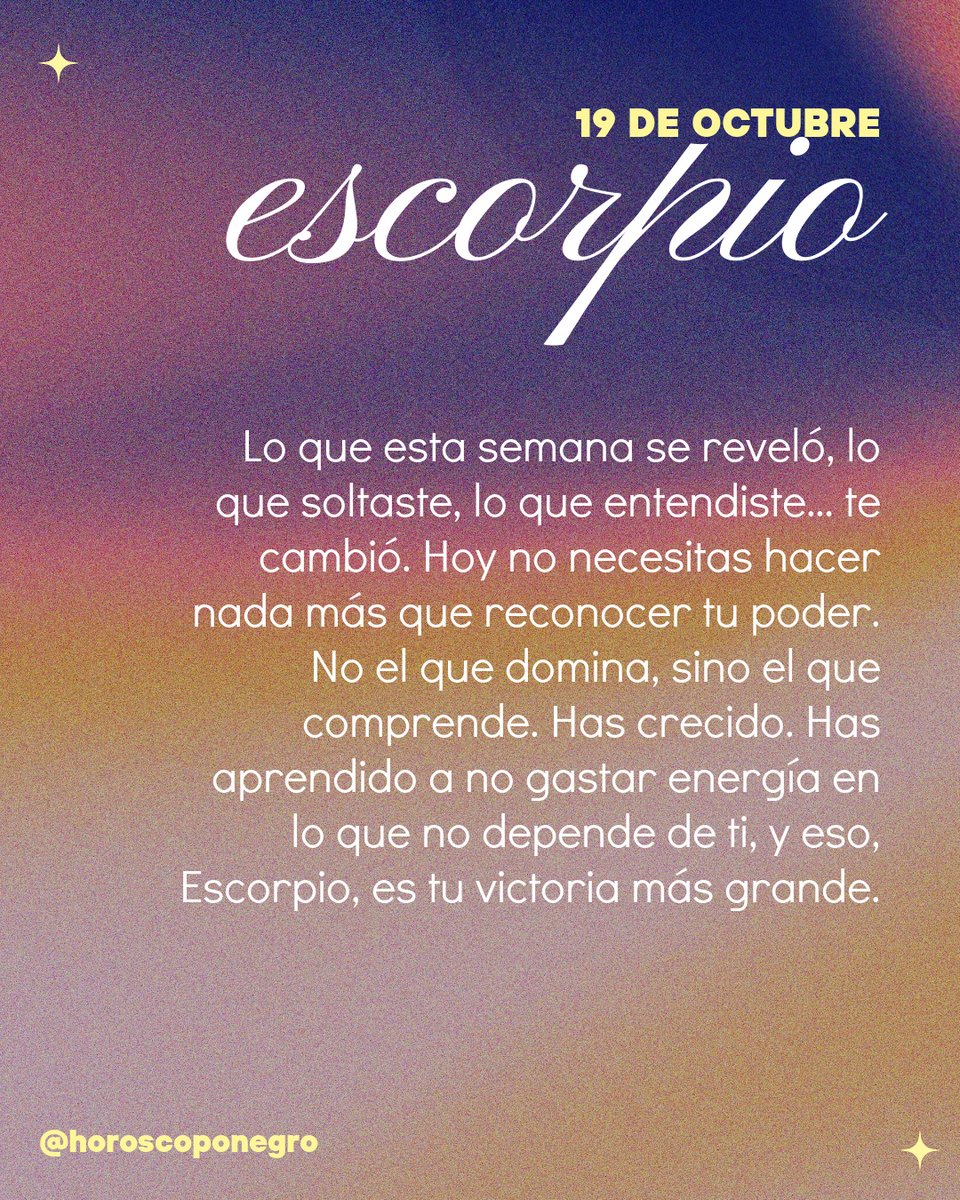 ✨ ♏ ✨