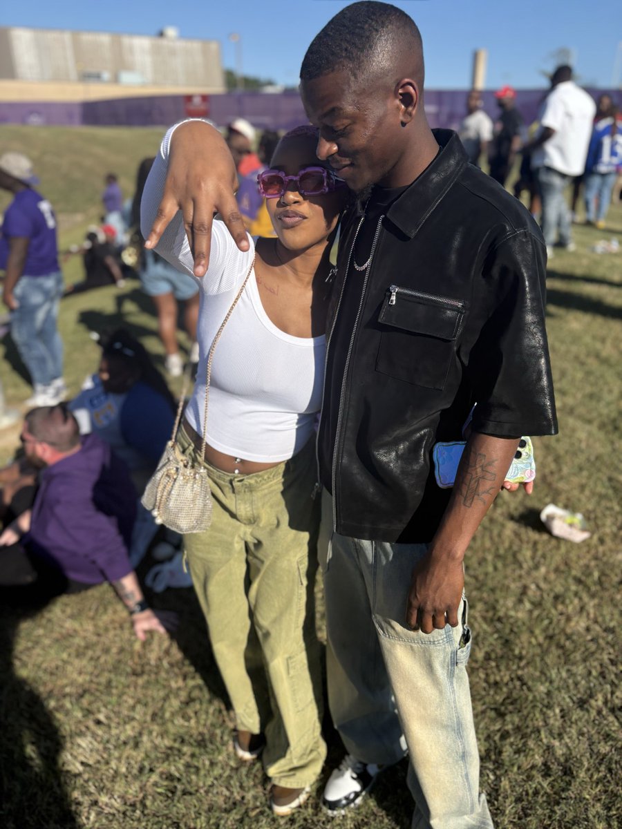 _Coreylou's tweet image. God has a funny way of showing what’s meant to be. 💜💛