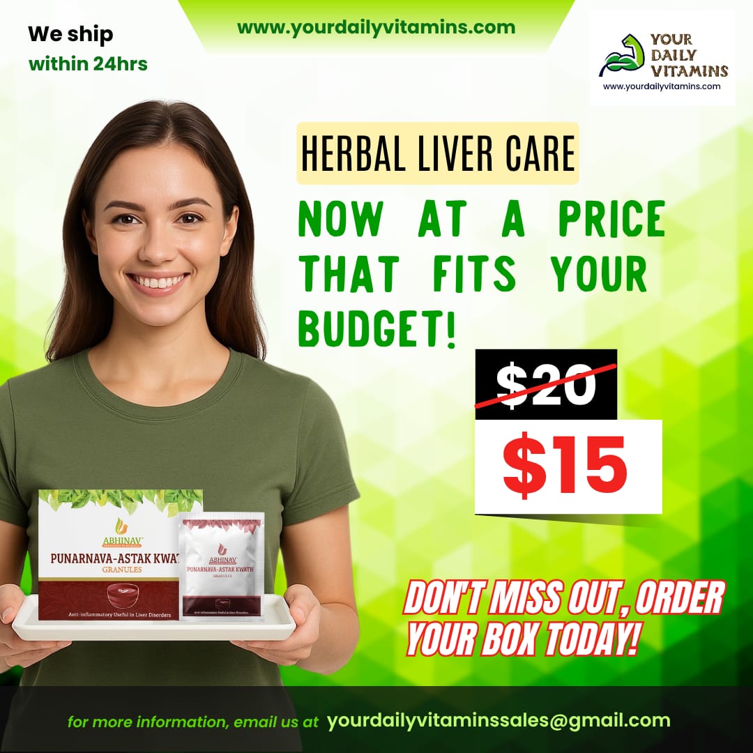 _dailyvitamins's tweet photo. ORDER NOW: HERBAL LIVER CARE – AFFORDABLE NATURAL PROTECTION! 

‣ 💚 Supports Liver Detox &amp; Health
‣ 🌱 100% Herbal &amp; Natural Formula
‣ 💰 Effective Care That Fits Your Budget

       🌿 Visit us now : https://t.co/gNF5lRoU2P 

✉️ Email Us at: yourdailyvitaminssales@gmail.com https://t.co/791qqhlGn7
