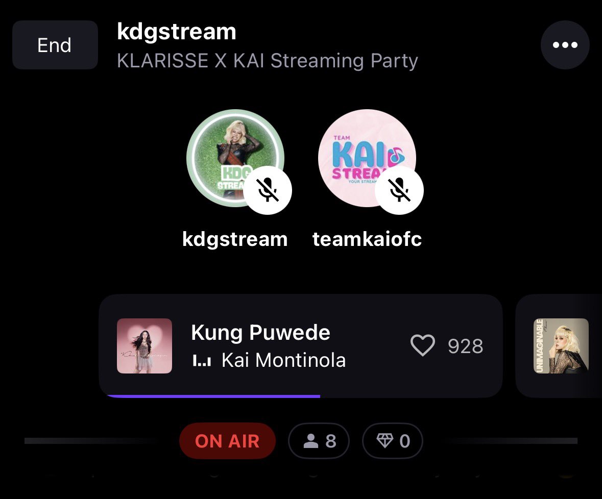 KDGstreams (@kdgstreams) on Twitter photo Maghihintay ako sa 'yo
Kung pwede
Baka sakaling pwede 🎶
Tara na sa Stationhead at maki-jamming with us and <a href="/TeamKaiStreams/">KAIMATES STREAM</a> habang nagt-tp 😌
🔗 share.stationhead.com/al6jjtyeyy03
SUNsational JURY KLARISSE Maghihintay ako sa 'yo
Kung pwede
Baka sakaling pwede 🎶
Tara na sa Stationhead at maki-jamming with us and <a href="/TeamKaiStreams/">KAIMATES STREAM</a> habang nagt-tp 😌
🔗 share.stationhead.com/al6jjtyeyy03
SUNsational JURY KLARISSE
