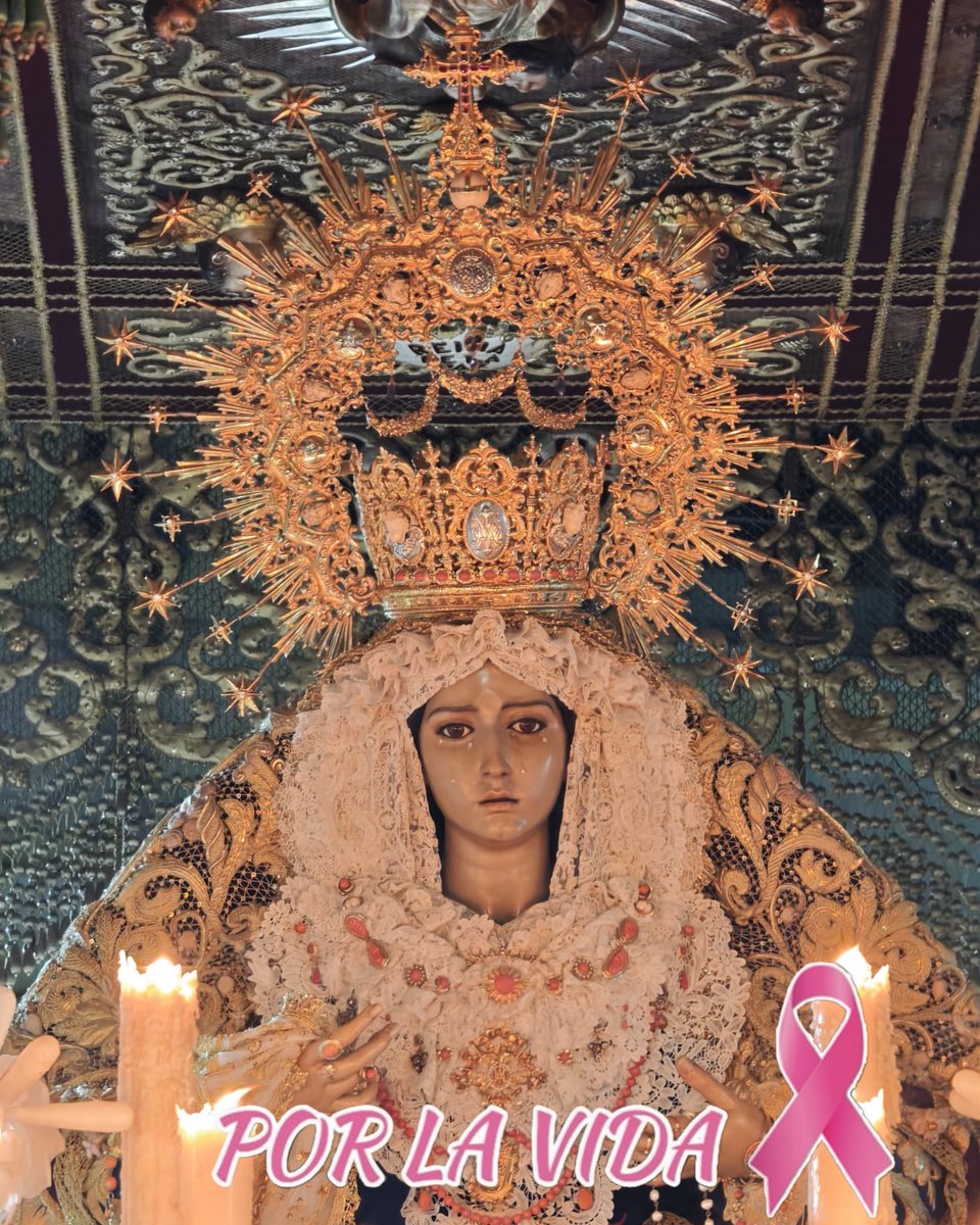 GrupoJGranPoder's tweet image. Estos días, dedicados a la lucha contra el cáncer de mama, nos acordamos de las mujeres que luchan contra esta enfermedad, para que la Virgen de la Amargura interceda, bajo su amparo y protección.

𝑴𝒂𝒓𝒊𝒂 𝑺𝒕𝒎𝒂 𝒅𝒆 𝒍𝒂 𝑨𝒎𝒂𝒓𝒈𝒖𝒓𝒂.
𝑹𝒖𝒆𝒈𝒂 𝒑𝒐𝒓 𝒏𝒐𝒔𝒐𝒕𝒓𝒂𝒔