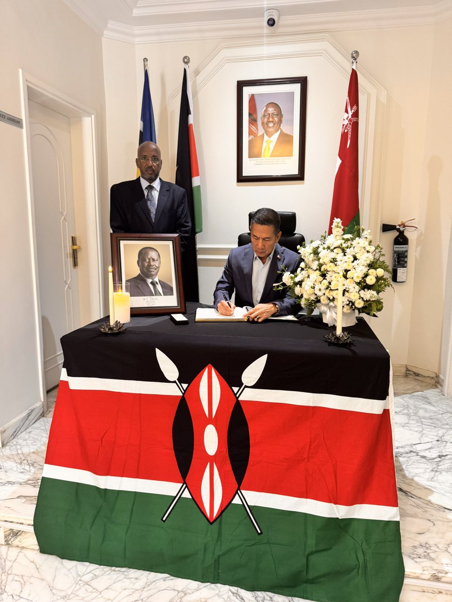 Kenya Embassy Muscat tweet media